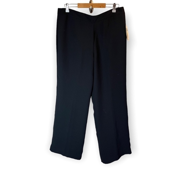 Sandra Darren Womens Black NWT Pants 16 - Picture 1 of 4